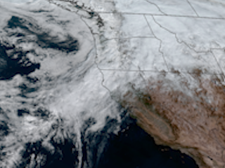 Atmospheric River Brings Much Needed Precipitation to the Pacific Northwest