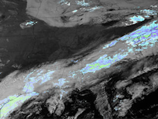 Front Brings Rain from Texas to Mid-Atlantic