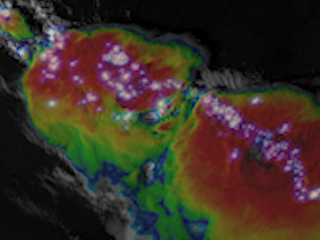 Strong Thunderstorms Across Argentina and Uruguay