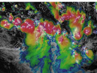 Thunderstorms March Across Portions of Southern South America