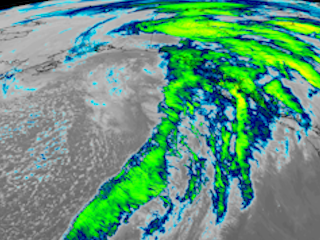 Strong Winter Storm Impacts Southern and Eastern Alaska