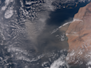 Sand and Dust Blowing Off of the Sahara From Polar-Orbiting Satellites