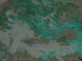 Low-Level Stratus Clouds and Fog Under Stagnant Air in Northern Rockies