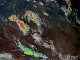 Storms Erupt Across Australia Under the Summer Sun