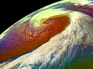 Strong Pacific Storm Forms Over the Aleutian Islands