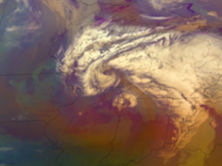 Quickly Moving Low Brings Snow to North Central US