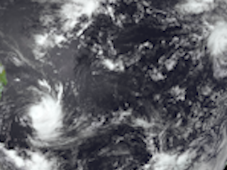 Tropical Cyclones Belal and Anggrek