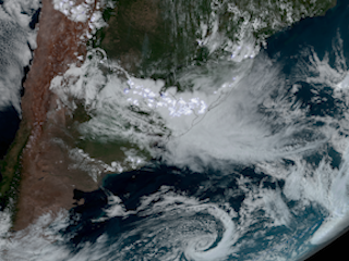 Thunderstorms Across Southeastern South America