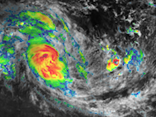 Showers and Storms Proliferate Around Tropical Low in Australia