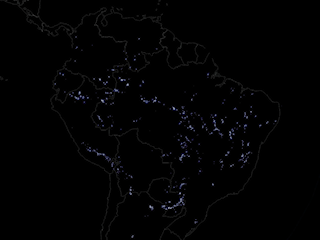 Lightning Imagery Reveals Pulse of South America