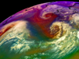 Multiple Lows Over the Northern Atlantic and Western Europe