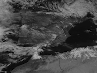 Winds Channel Clouds Through Strait of Gibraltar