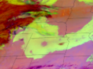 Fog Blankets the Western Central Plains