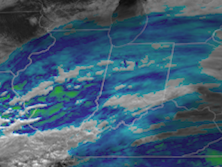 Snow Showers Make Headway Across the Midwest