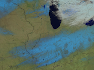 Snow Coverage and Subsequent Melting Across the Midwest