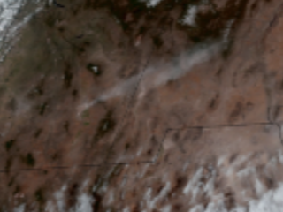 Strong Winds Loft Dust From the Willcox Playa in Arizona