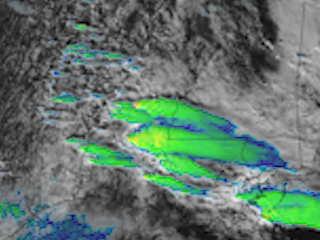 Severe Storms Initiate in Louisiana