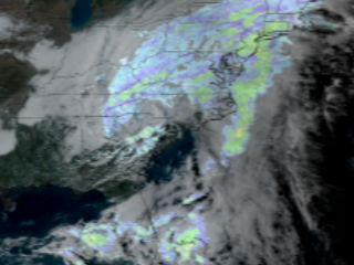 Soggy Evening for Northeastern US