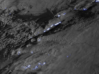 Severe Thunderstorms Pop-Up Across Texas and Oklahoma