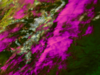 Wave Cloud Keeps Temperatures Down Along Colorado Front Range