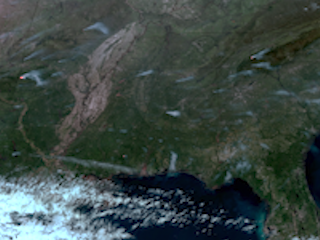 Prescribed Burns Throw Smoke Into the Sky Across the Southern US