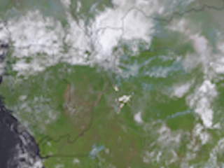 Sunglint Shines on the Rivers and Lakes of Central Africa