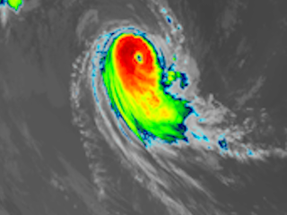 Cyclone Neville Strengthens in the eastern Indian Ocean