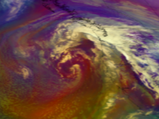 Next System for the Western US Slowly Swirls