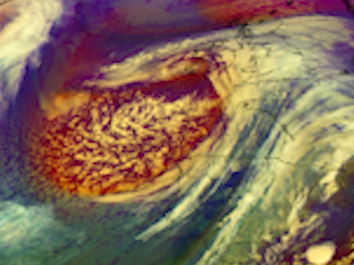 Upper-Level Low Curves off Coasts of Western Europe