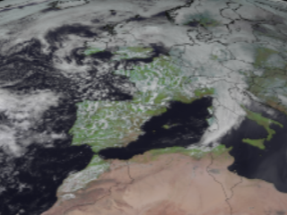 Rainy Couple Days for Western Europe