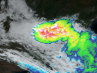 Thunderstorms Over Argentina and Uruguay