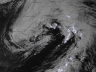 Spectacular View of Lightning-Packed Cyclone Great Plains