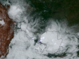 Thunderstorms Slowly Crawl Across Paraguay