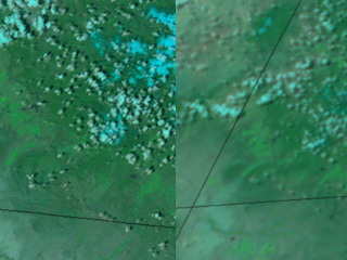 Spruce Creek Fire Detection - VIIRS vs. ABI