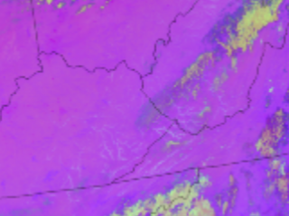 VIIRS vs. ABI Valley Fog Comparison