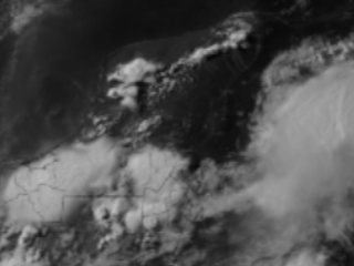 Storm Outflow Interacts with Sea Breeze Over Yucatán Peninsula