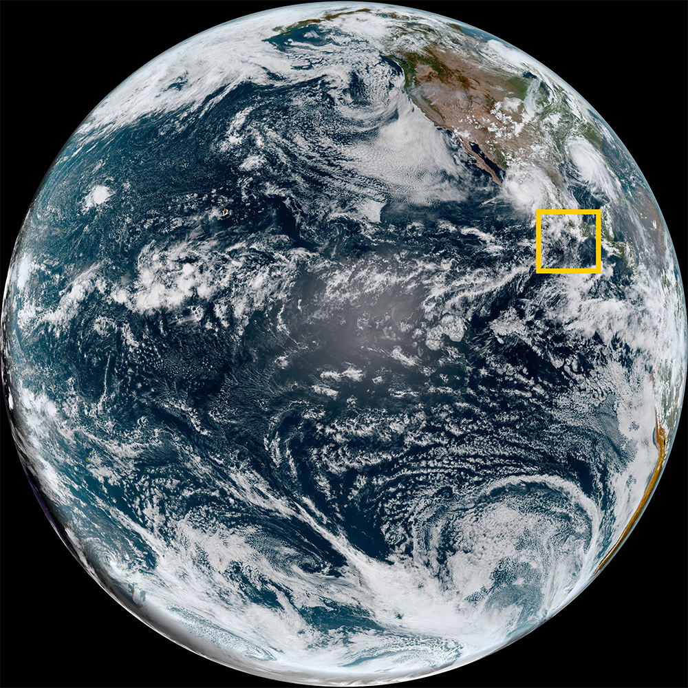 Event Hurricane John location