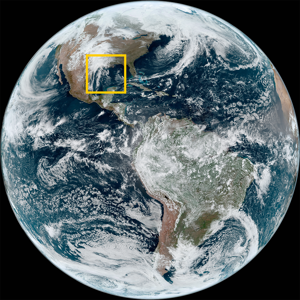 Event Hurricane Francine location